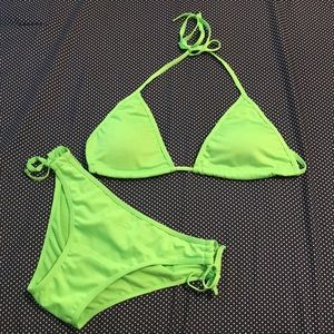triangle binkini set